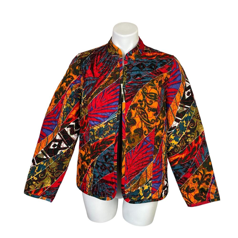 Chico's | Women's Colorful Quilt Jacket | Size: M